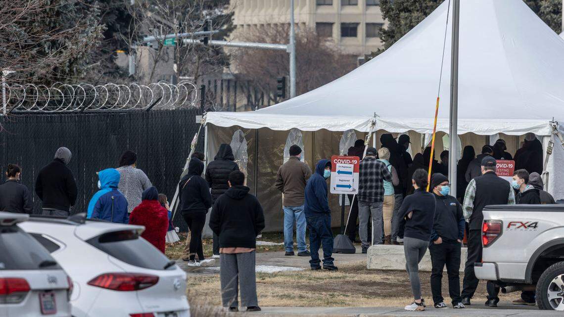 Cars filled the lot and the line wrapped around to the back of the tent as people waited to get tested at the free COVID-19 testing site off of George Washington Way in Richland this week. The site, which is open Sunday through Tuesday from 9 a.m. to 3 p.m. and Wednesdays and Thursdays from 9 a.m. to 5 p.m., has been seen an increase in traffic since the holidays says Bernie Ragul, the site supervisor who works with Columbia Safety.