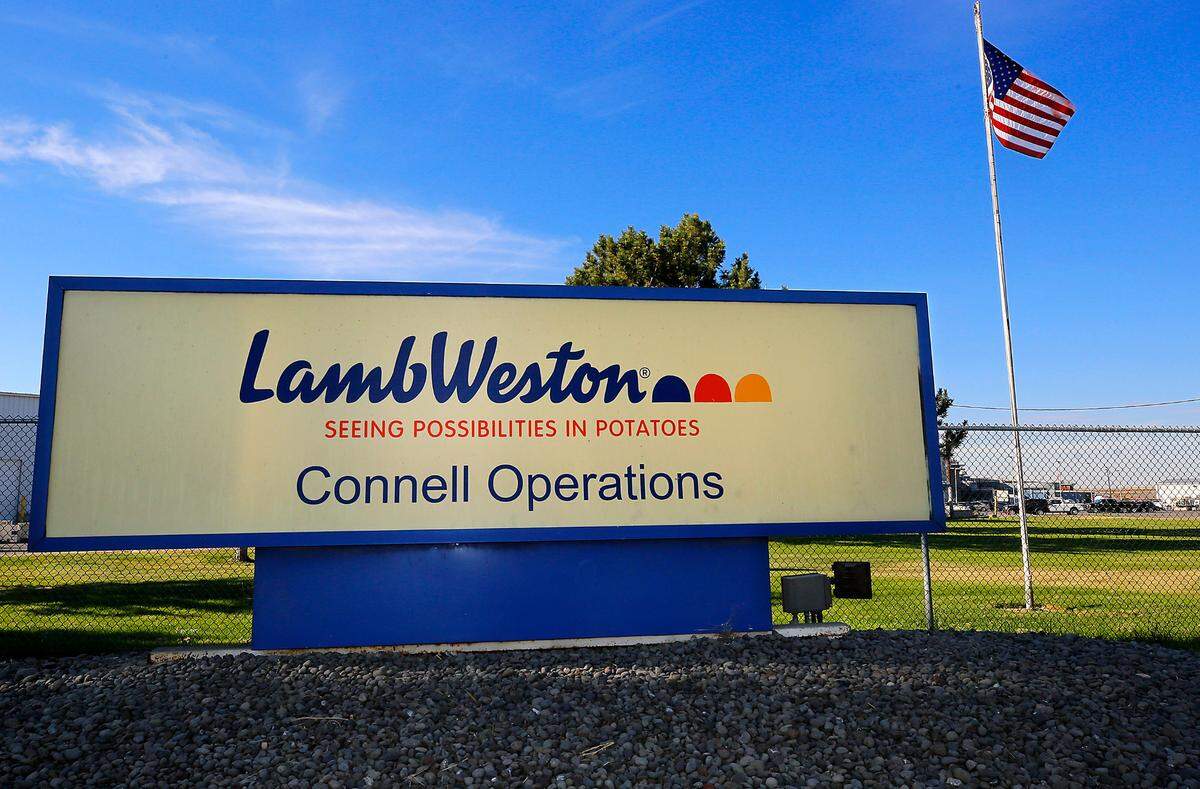 The recently closed Lamb Weston processing plant at 811 W. Gum St. in Connell.
