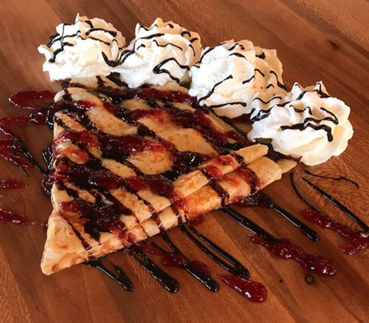 Kagen Coffee & Crepes in Richland serves sweet and savory crepes.