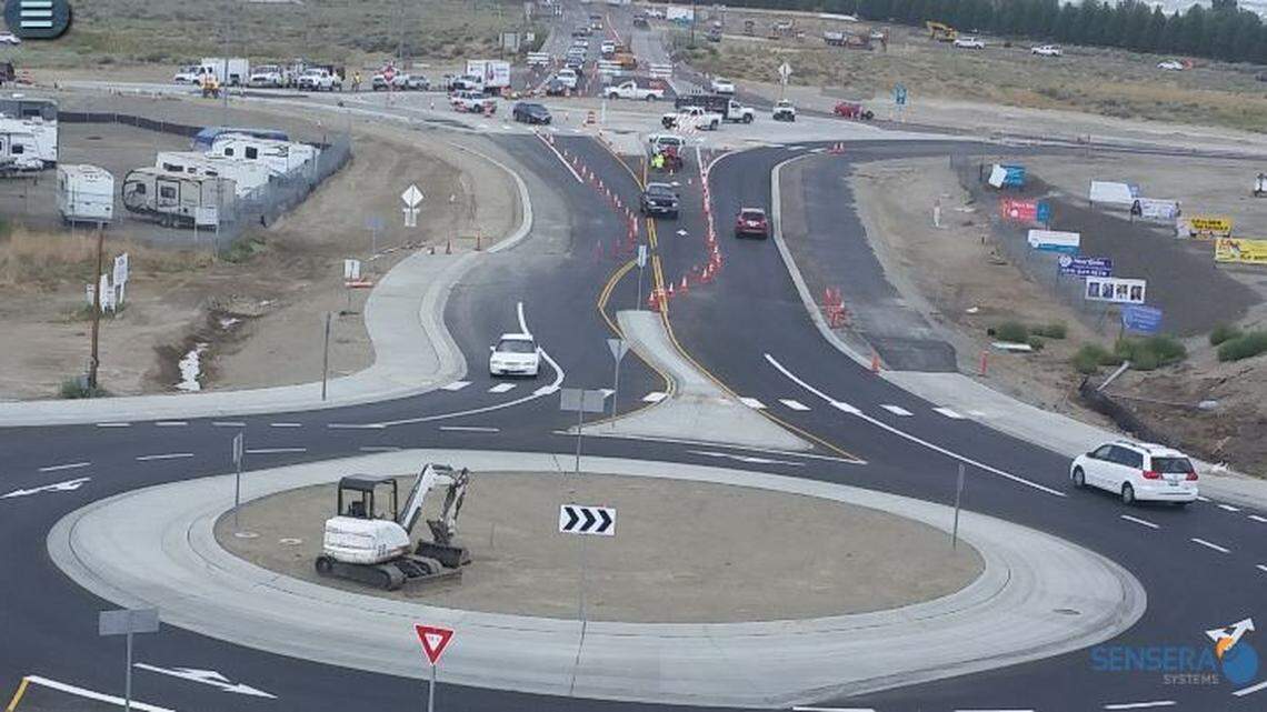 Richland marks the end of an $5  million project to ease traffic through Queensgate Boulevard in south Richland at 10 a.m. Wednesday at 691 Windmill Road.