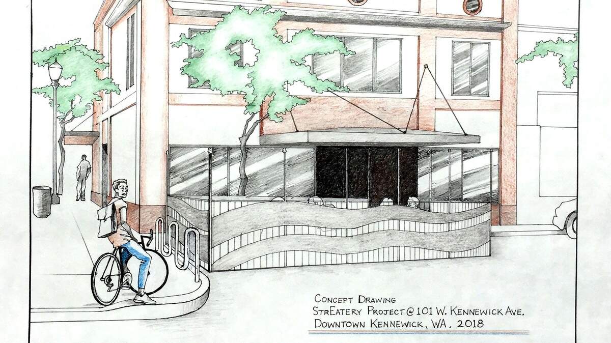 Rockabilly Roasting, 101 W. Kennewick Ave.,  will install a StrEatery outdoor gathering area in partnership with the city of Kennewick this summer.