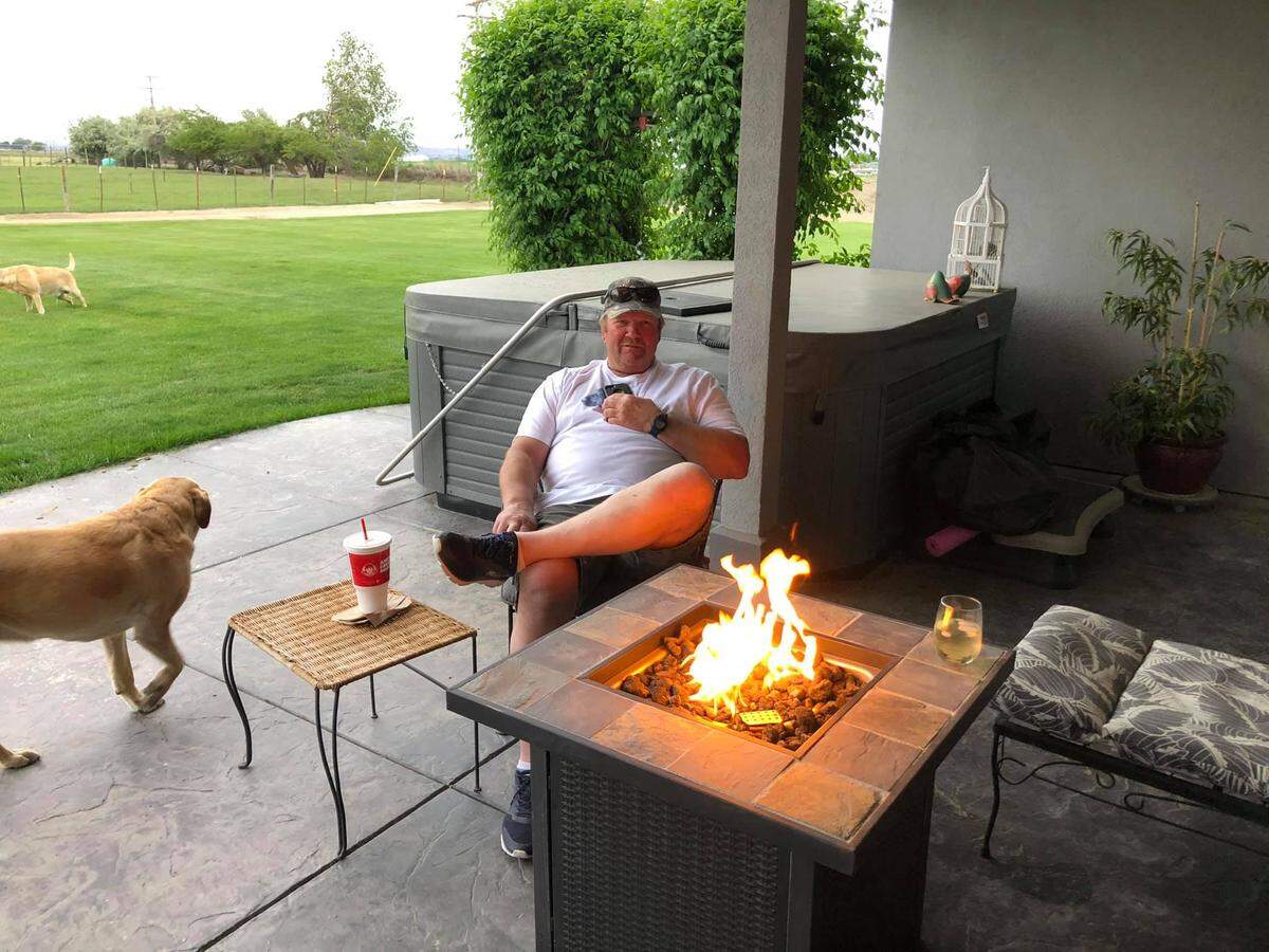Pasco business owner Mike Welch has been fighting COVID-19 since Thanksgiving.