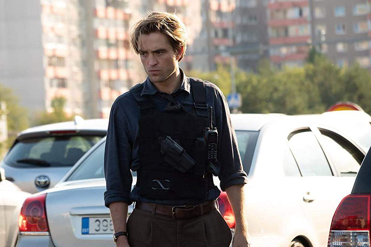 Robert Pattinson in “Tenet”.