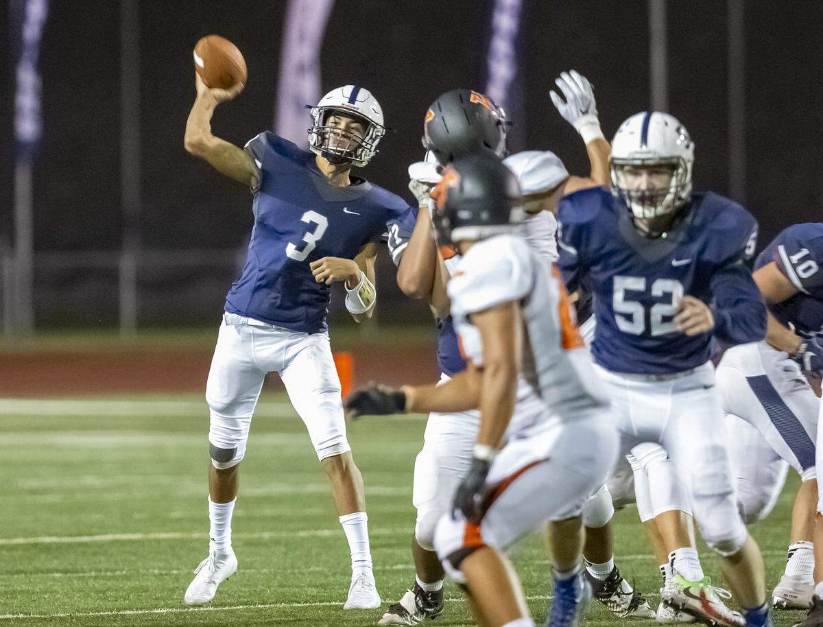Chiawana, seen here in 2020, shut out Pasco High, 13-0, during Week 2 of the 2021 season.