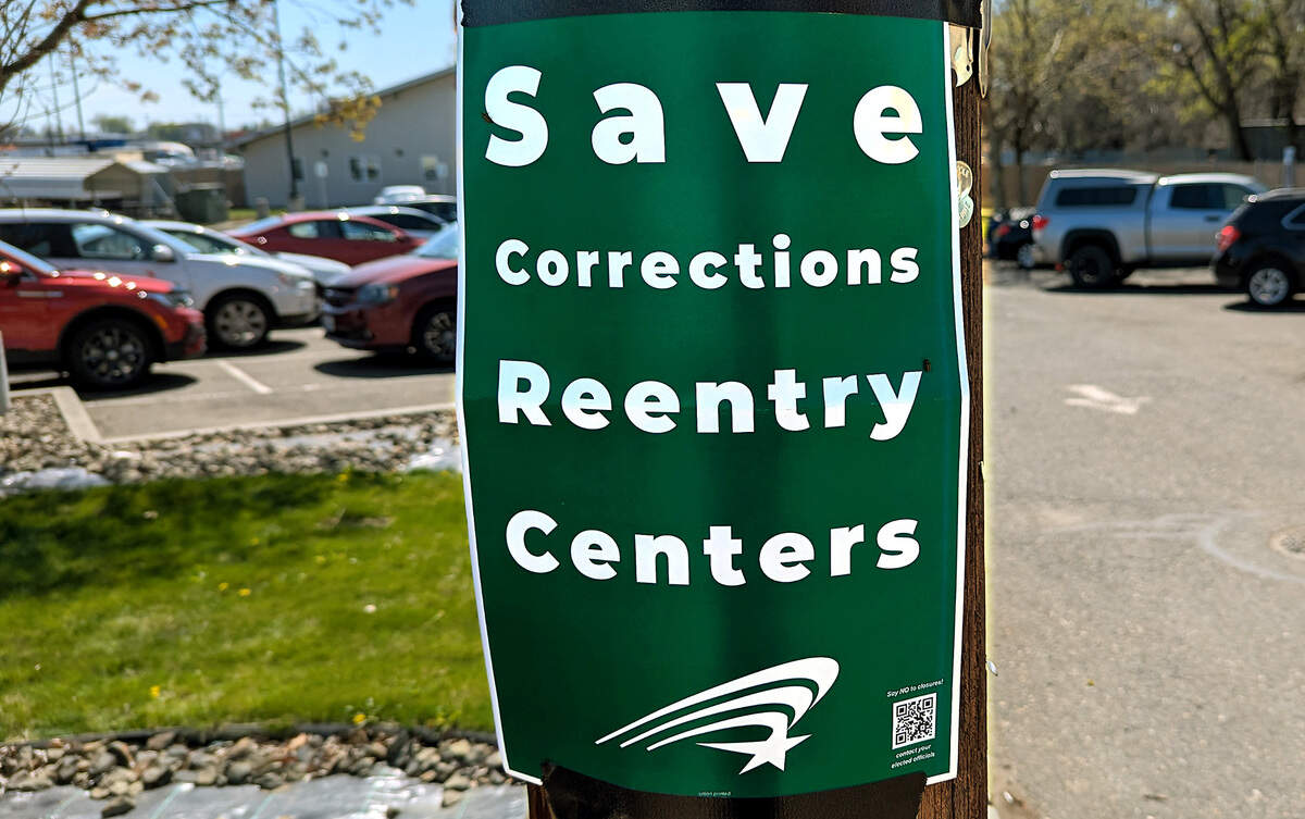 Rally for the Department of Corrections Tri-Cities Reentry Center in downtown Kennewick.