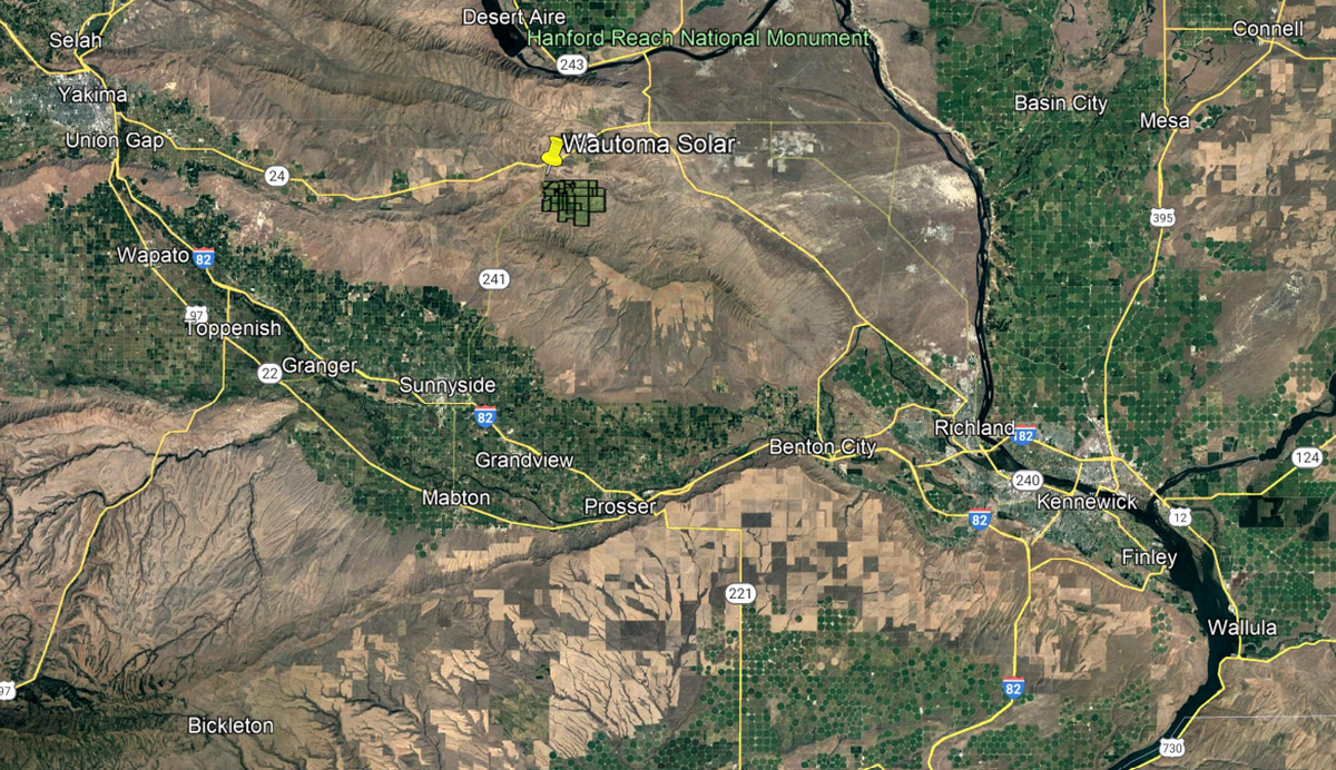 Innergex Renewable Energy is proposing the Wautoma Solar Energy Project, a 470 megawatt project in northwest Benton County.