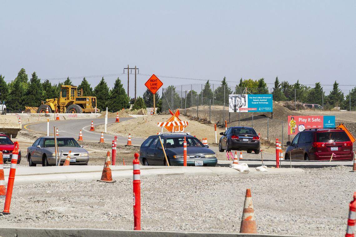 Queensgate Drive will be closed from 8 p.m. and 5:30 a.m. weeknights through Aug. 11 while workers work on the stretch between Interstate 182 and Keene Road.