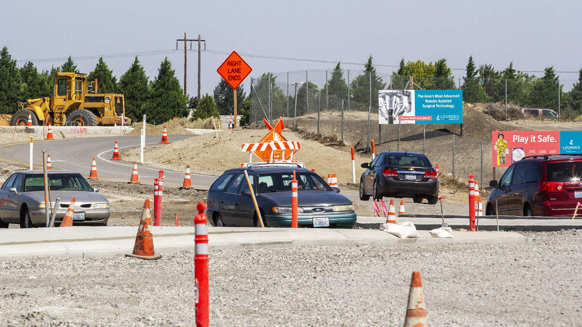 Queensgate Drive will be closed from 8 p.m. and 5:30 a.m. weeknights through Aug. 11 while workers work on the stretch between Interstate 182 and Keene Road.