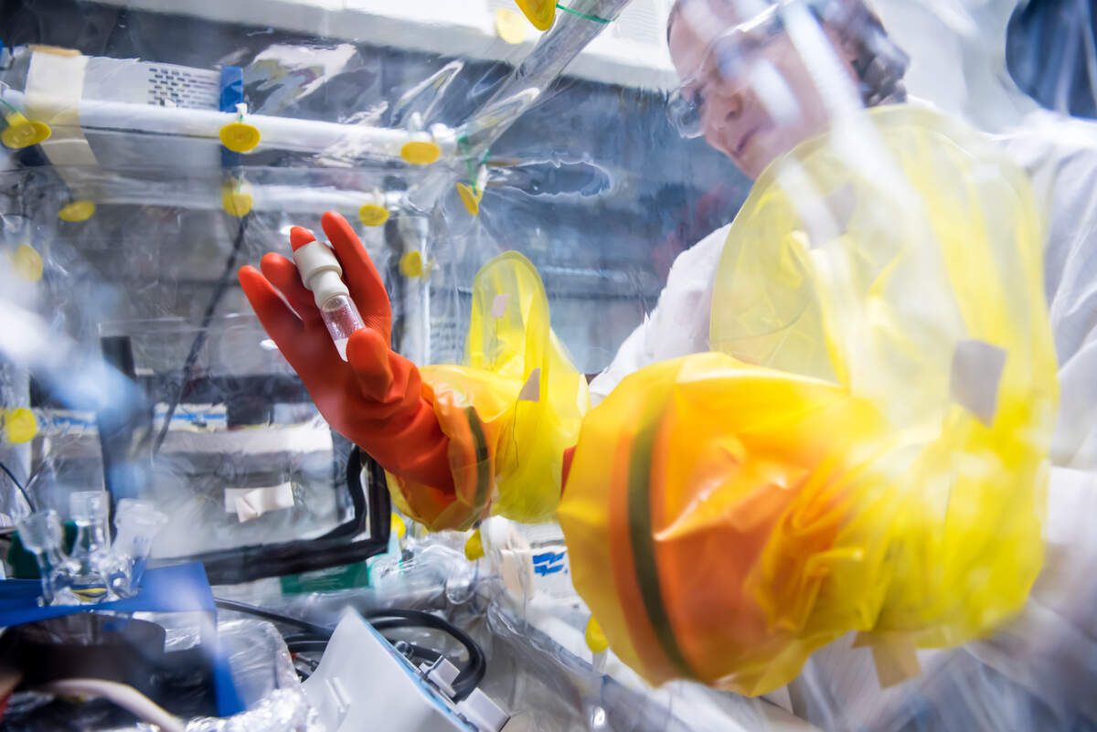 Research at the Radiochemical Processing Laboratory of Pacific Northwest National Laboratory.