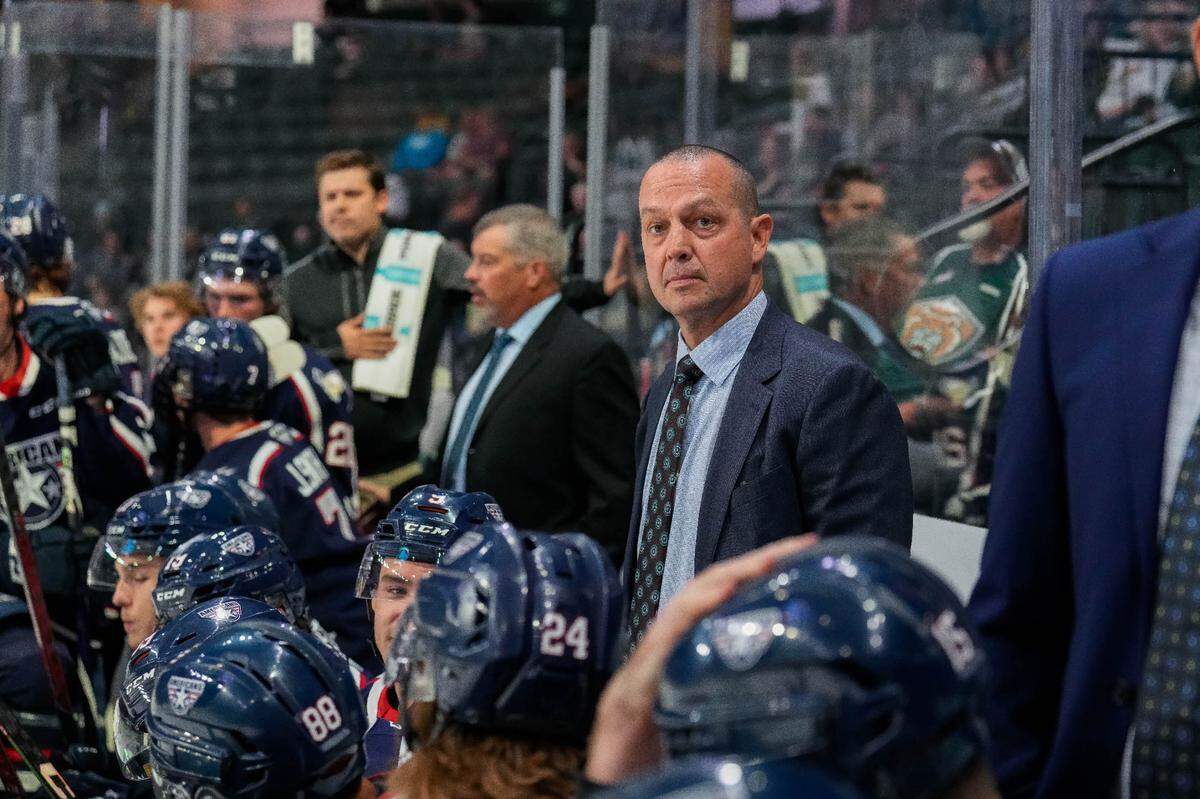 Stu Barnes, former 16-year National Hockey League veteran, is head coach of the Tri-City Americans.