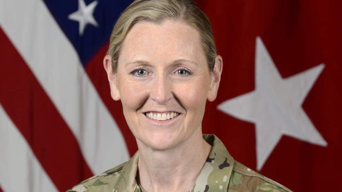 U.S. Army Brig. Gen. Joy Curriera
