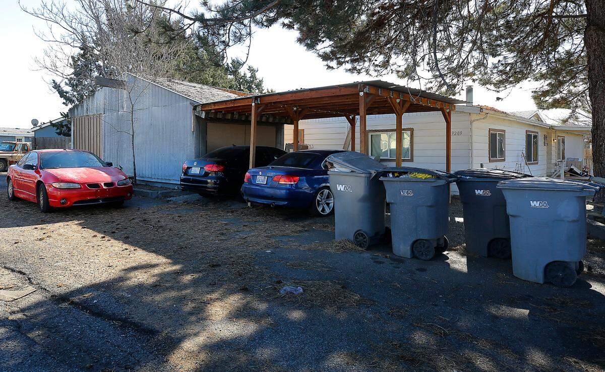 Kennewick police are investigating the possible shooting death of Oscar Munoz, 38, on New Year’s Eve at this mobile home at 9202 W. Arrowhead Ave. in west Kennewick off of North Steptoe Street. Michael Ray Golden, 23, was arrested Feb. 22, 2024 in Kennewick on suspicion of second-degree murder. He is being held in lieu of $1 million bail. His mother, Kari Ann Golden, and his girlfriend Coral Ochoa, 33, are also in jail on suspicion of felony rendering criminal assistance for allegedly helping her son dispose of the body. They are being held in lieu of $100,000 bail each.