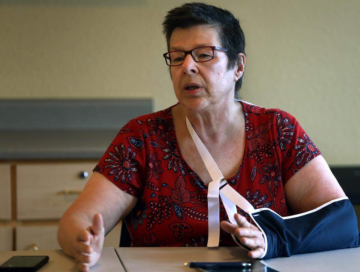 Richland resident Jane Campbell, who suffers from a variety of medical issues, says she averages three trips a week on a Dial-A-Ride bus.