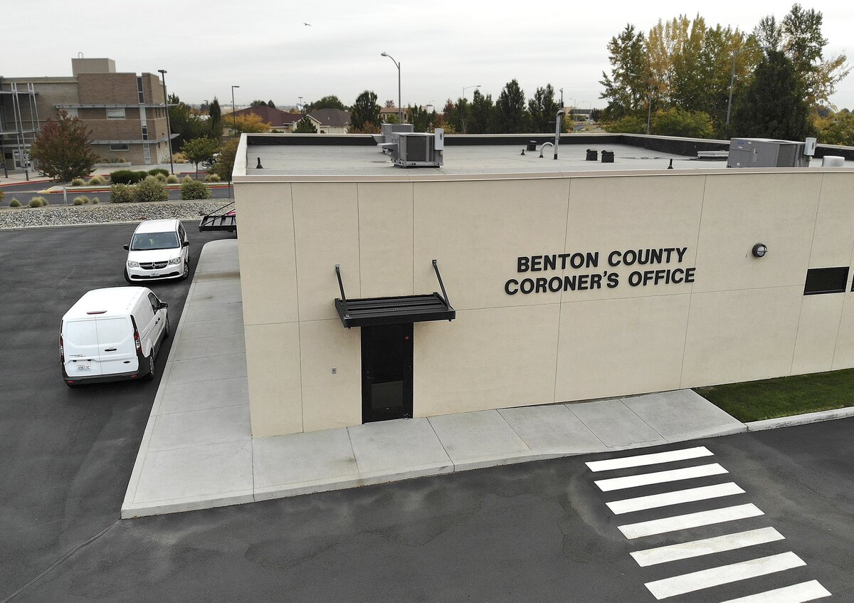 The Benton County Coroner’s Office in Kennewick.