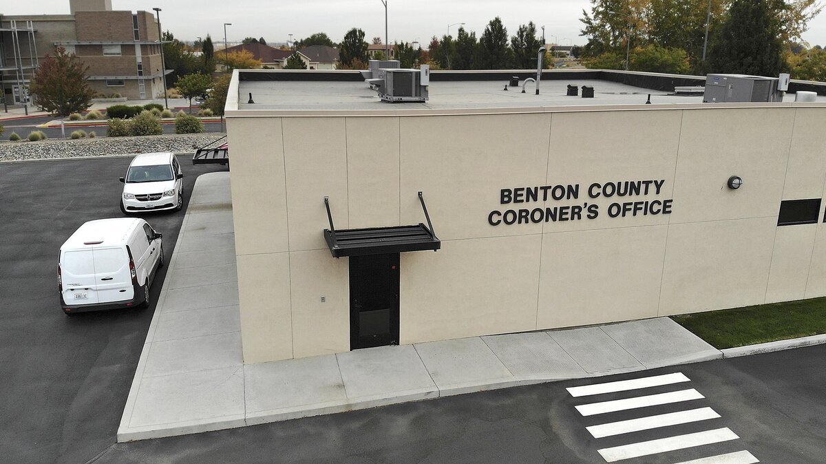 The Benton County Coroner’s Office in Kennewick.