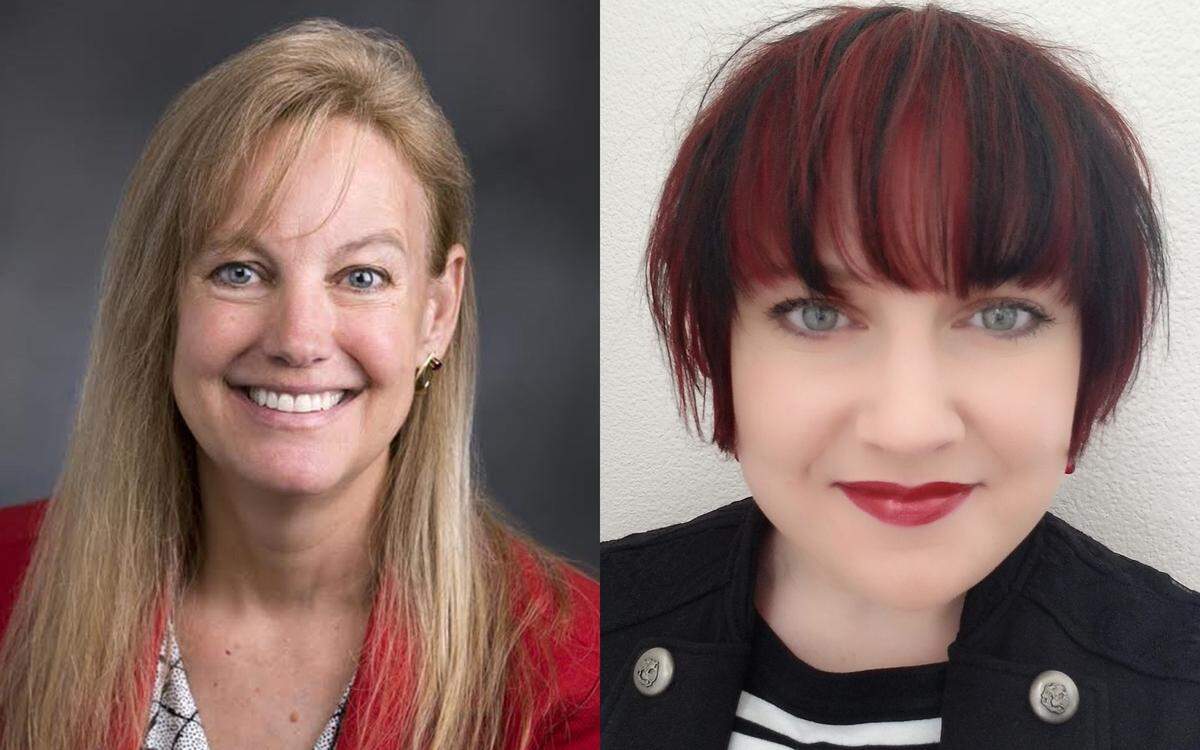 Mary Dye and Jenn Goulet