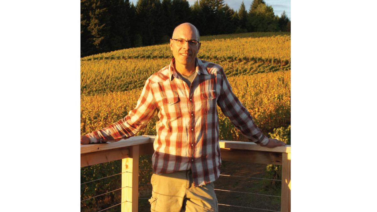 Steve Lutz began planting Lenné Estate in the spring of 2001 after purchasing a portion of what was a 1,500-acre dairy farm near Yamhill, Ore.