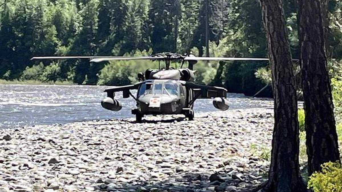 A Kennewick man was killed and two injured people had to be flown by helicopter to hospitals in Oregon and Washington Wednesday.