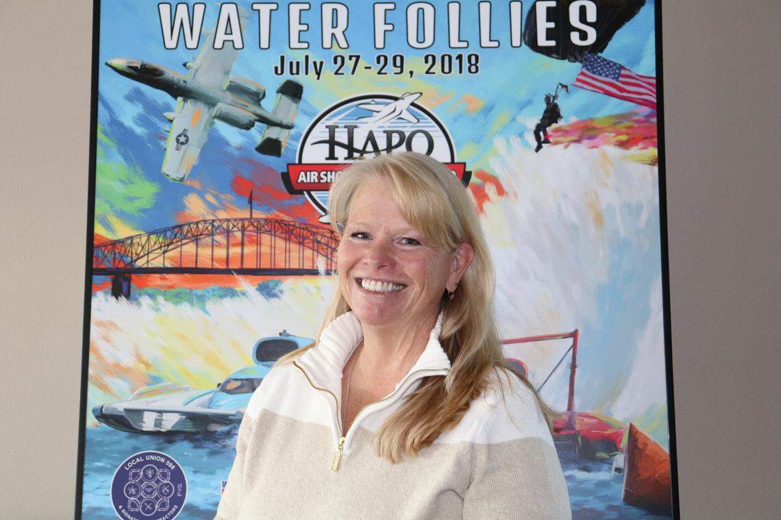 Kathy Powell has been event director for Tri-City Water Follies for 16 years.
