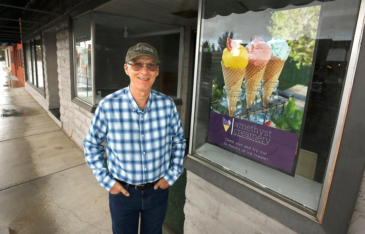 A Go Fund Me campaign aims to support Amethyst Creamery owner Doug Tallman as he pursues treatment for kidney cancer and glaucoma. 