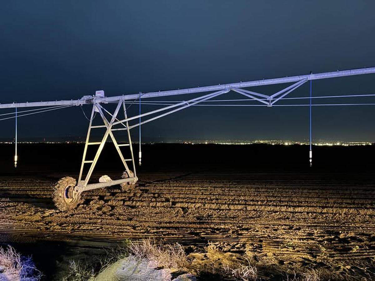 Franklin County is seeing an increase in wire thefts from irrigation circles.