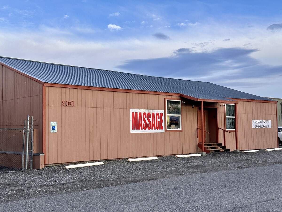 Sunrise Massage Spa at 200 N. Volland St. was closed in the Kennewick police stings.