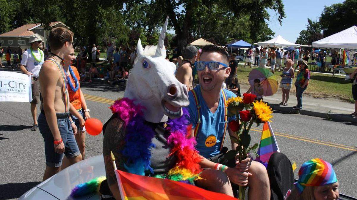 The 2015 Mid-Columbia Pride event drew hundreds to John Dam Plaza for a parade, entertainment and food vendors to show support for the region’s lesbian, gay, bisexual and transgender community.