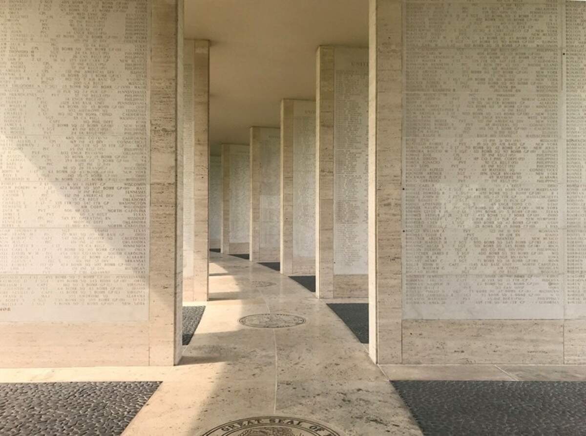 Walls or Tablets of the Missing at Manilla American Cemetery
