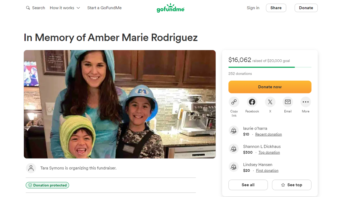 Amber Rodriguez was killed by her ex-husband outside of West Richland’s William Wiley Elementary school in April 2024.