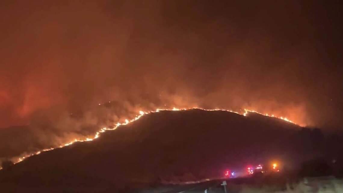 Update: +47K acres burning in wildfires north of Tri-Cities. +8K to the south.