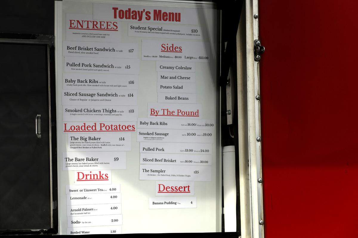 The Neighbor’s BBQ mobile trailer recently relocated from Prosser to Kennewick