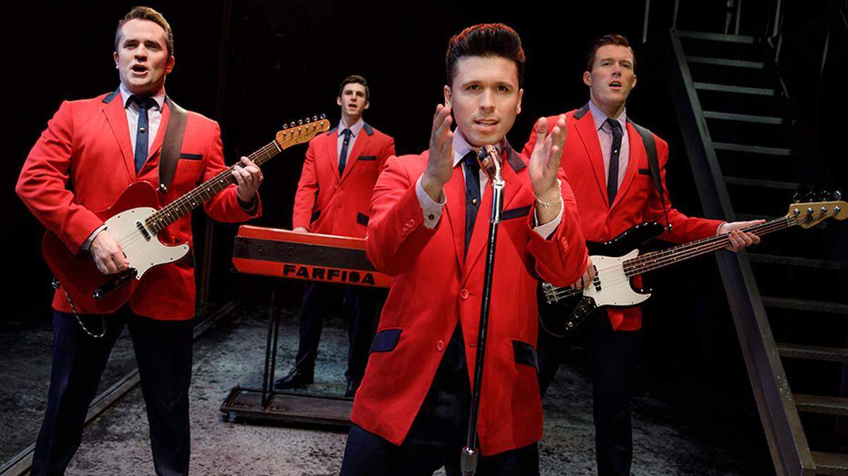 Corey Greenan, Eric Chambliss, Jonny Wexler and Jonathan Cable star in Jersey Boys, coming to Kennewick for one night in June.