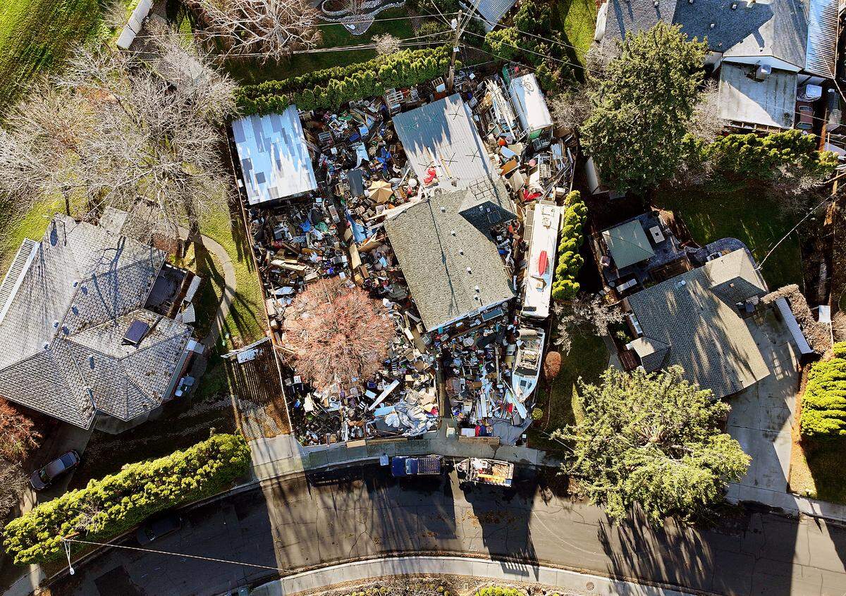 The city of Richland has started code enforcement legal action in Benton County Superior Court against the owner of this junk and debris cover residential property at 1312 Hains Ave. in Richland.