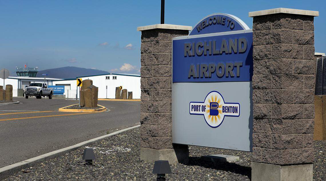 The Port of Benton Richland Airport is at 1861 Terminal Drive off the 240 bypass highway in Richland.