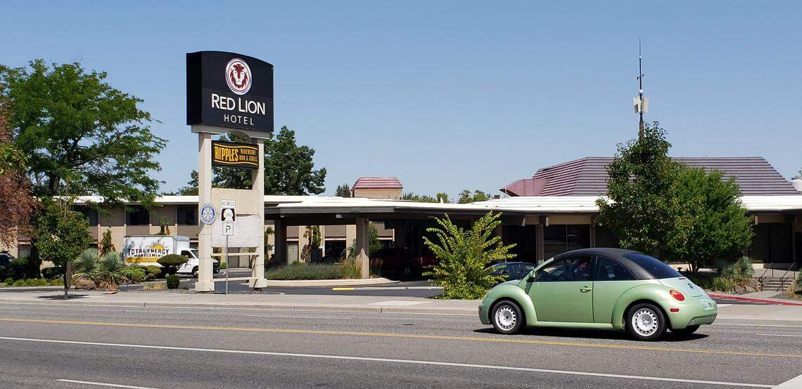 The owners of the Richland Red Lion-Hanford House have applied for permits to remodel the hotel as they prepare to convert it into a Holiday Inn.