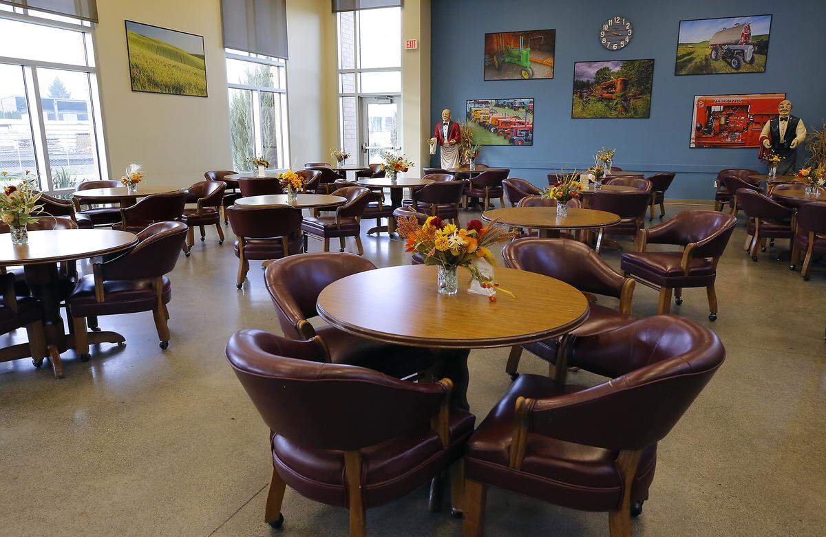 The dining room in the Tri-City Union Gospel Mission men's shelter is at 221 S. 4th Ave. in Pasco.