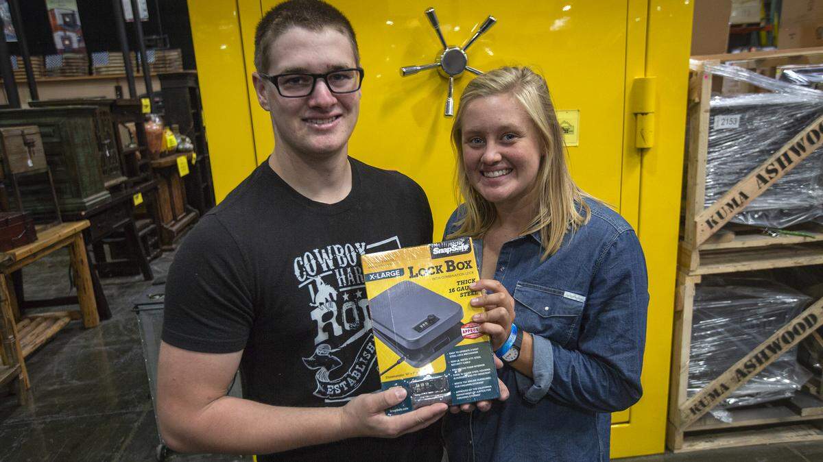 Brenden Perkins and Ali Williamson created a nonprofit, Locks for Life, after losing several friends to suicide. Locks for Life will give away 500 gun locks on Sept. 15 at Ranch Home in Kennewick.
