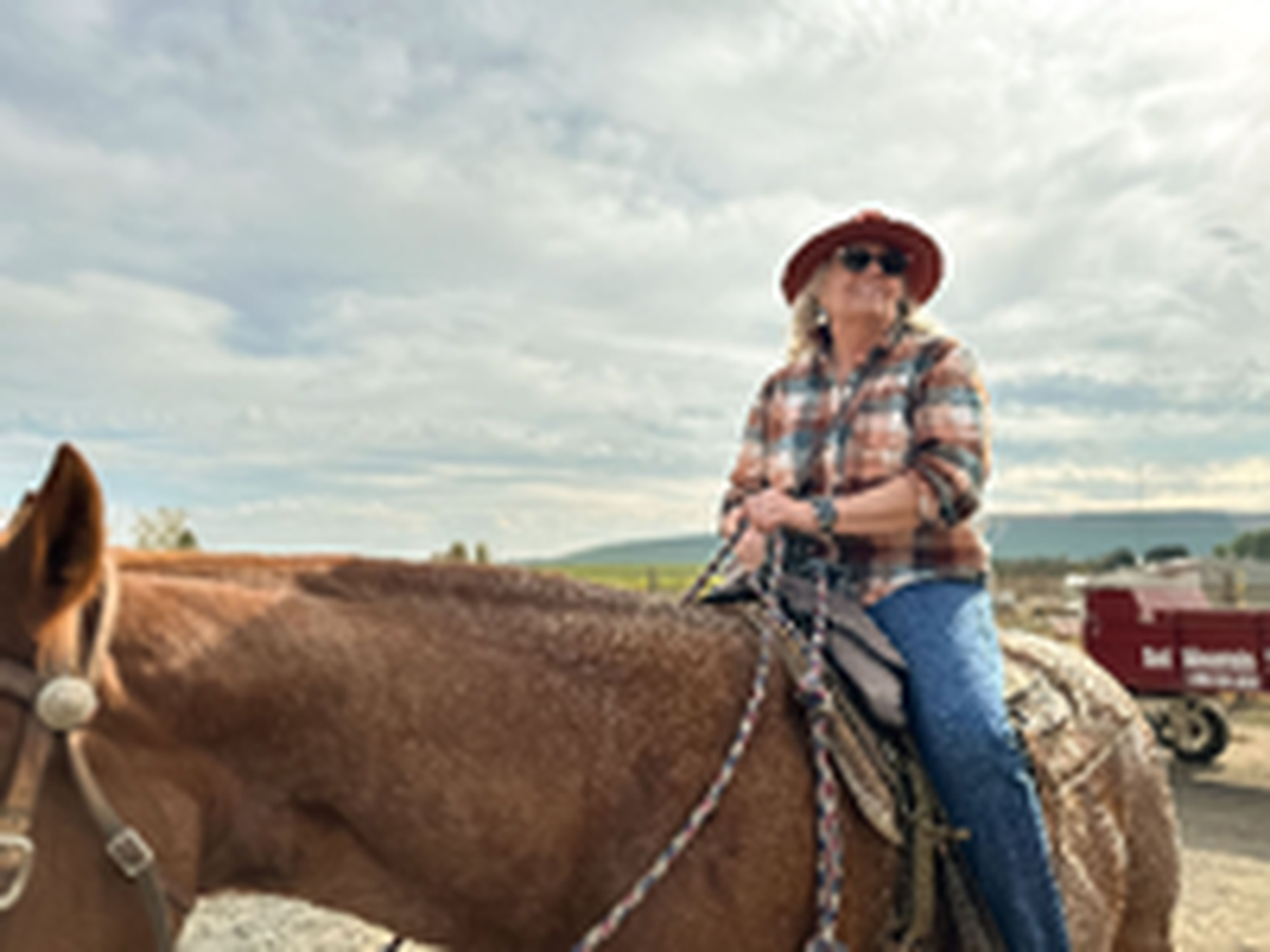 Teresa Owen, owner of Red Mountain Trails in Benton City, said she closed her winery business to focus on her real passion, her trail riding business.
