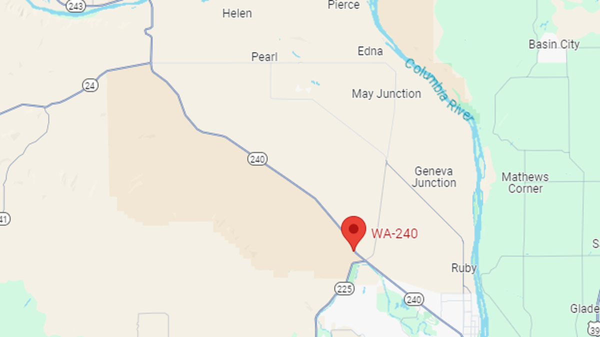 Parts of Highways 240 and 24 were reported closed Saturday evening by a wildfire.