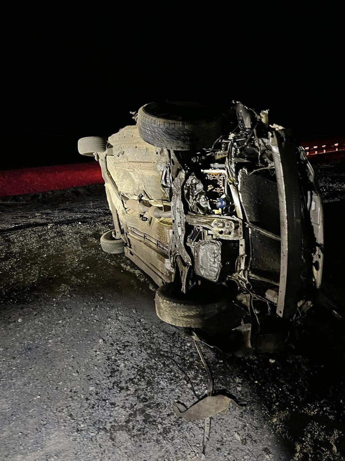 A suspected drunk driver lost control of his car in the area of Locust Grove Road in Benton County.