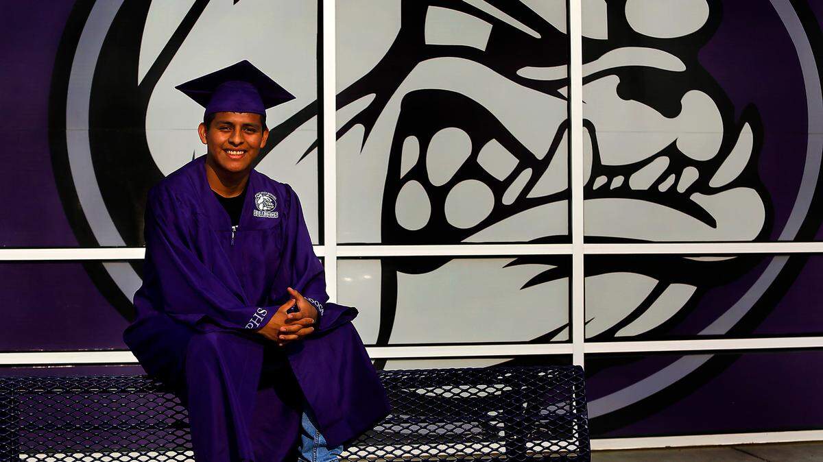 Pasco High 2023 graduate Alonzo Solano is the “staple example” of the success Pasco’s emerging mult-lingual learners can achieve.