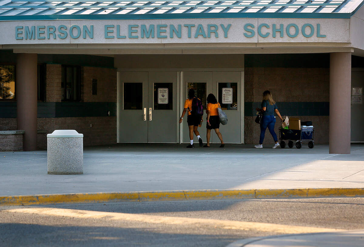 Teachers and staff report to Emerson Elementary School in Pasco at start of the new 2021-22 school year.