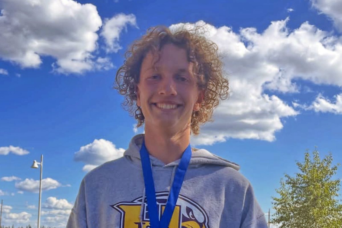 Hanford High’s Jonathan Allen set a new state pole vault record in the 2026 season.