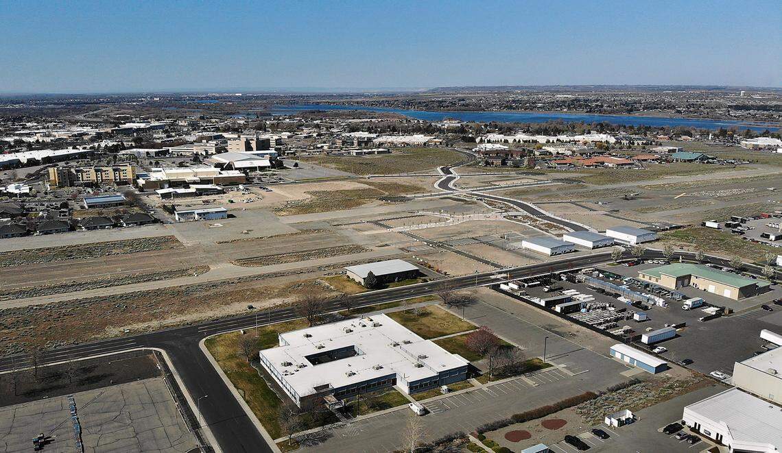 A overall view of Vista Field in west Kennewick.
