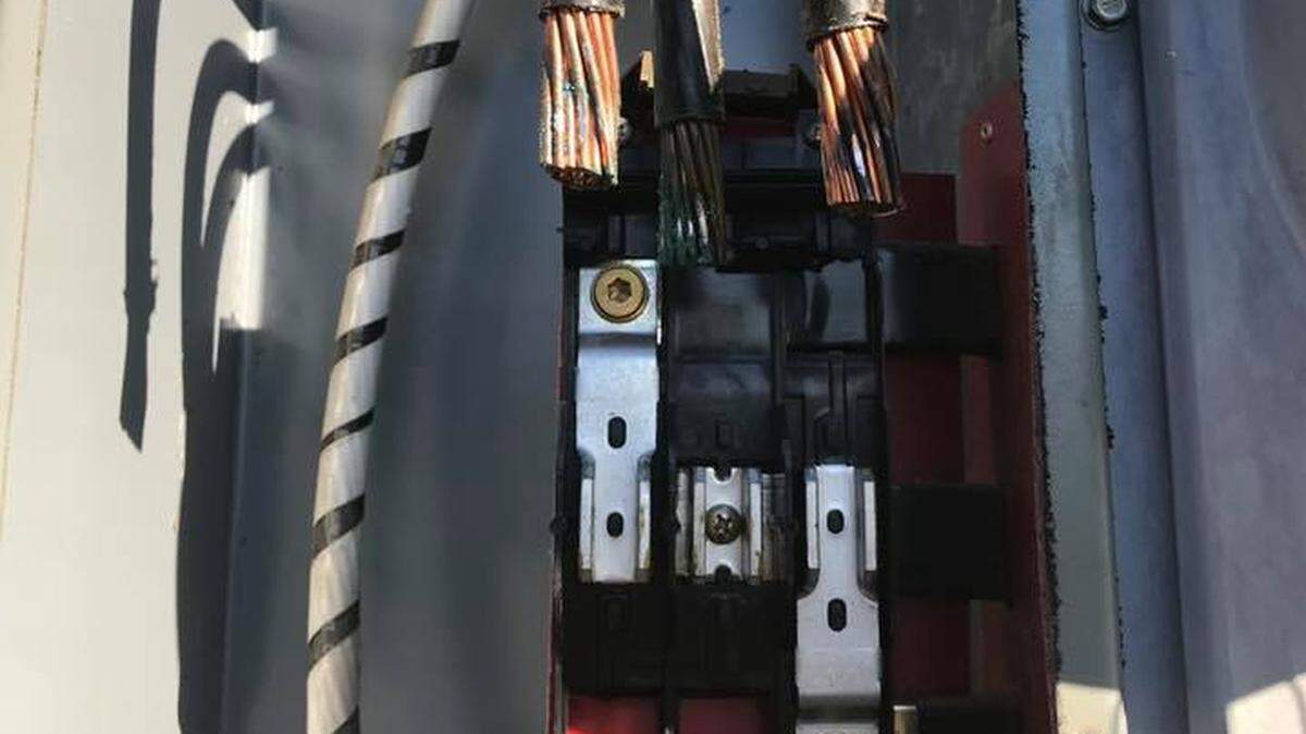 Someone stole the circuit breakers from outside of a Kennewick business complex. The theft was discovered Saturday morning.