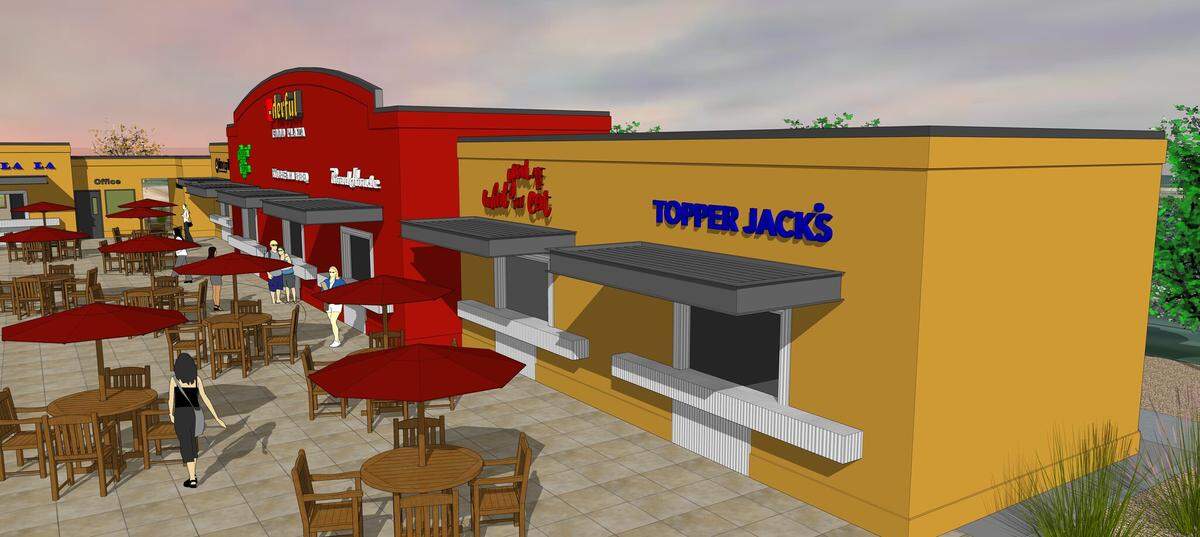 1Derful Food Park will feature walk up window ordering for seven unique kitchens. It’s set to open this fall in Kennewick.