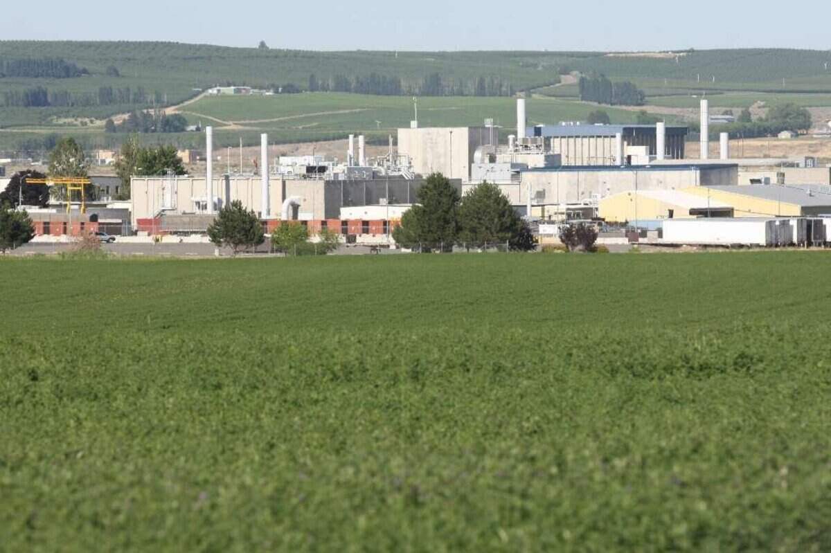 The Framatome plant on Horn Rapids Road in Richland manufactures fuel for nuclear power plants.
