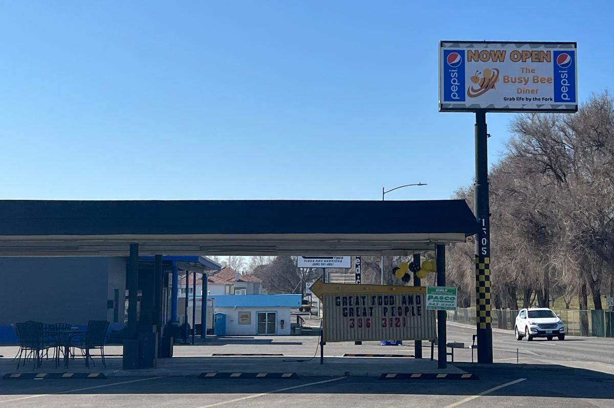 The Busy Bee Diner has opened in the old home of Just Joel’s, at 1505 W. Kennewick Ave.