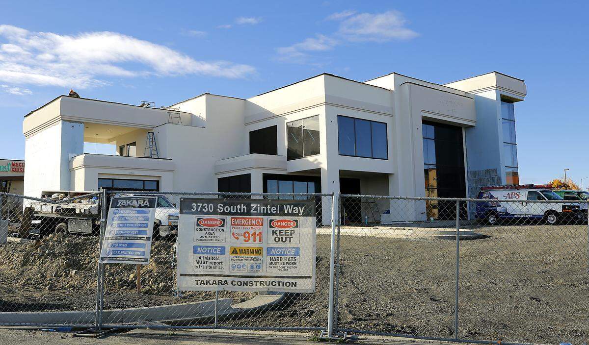 Construction is beginning to wrap up for Alisheva Law’s new offices at 3730 S. Zintel Way near Canyon Lakes. 