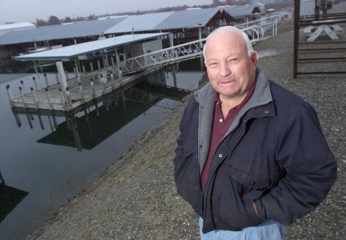 Kay Metz and his brother Lon helped Marion and Dale Metz run Metz Marina.